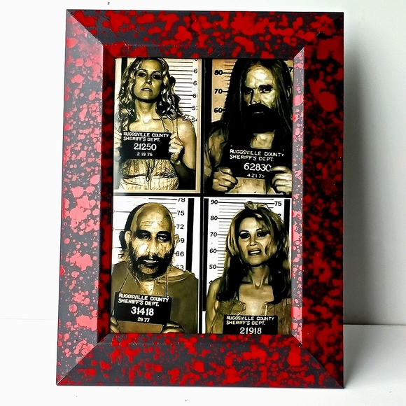 Devils Rejects Rob Zombie Horror Captain Spaulding Otis Baby Framed Photo Print - Picture 2 of 8